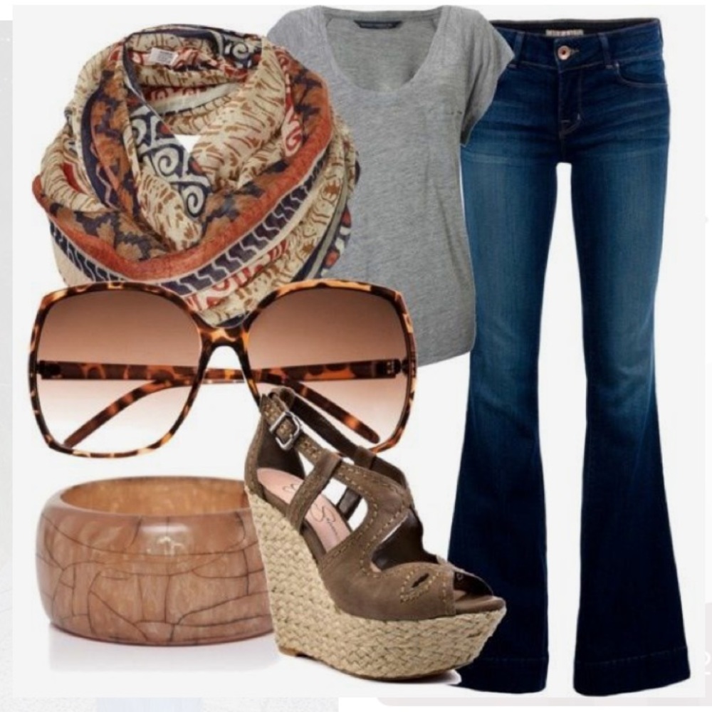 Cabi Flare Jeans Size 4 Excellent Used Condition